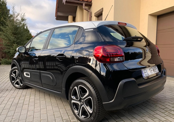 Citroen C3 cena 52500 przebieg: 29590, rok produkcji 2021 z Mrągowo małe 436
